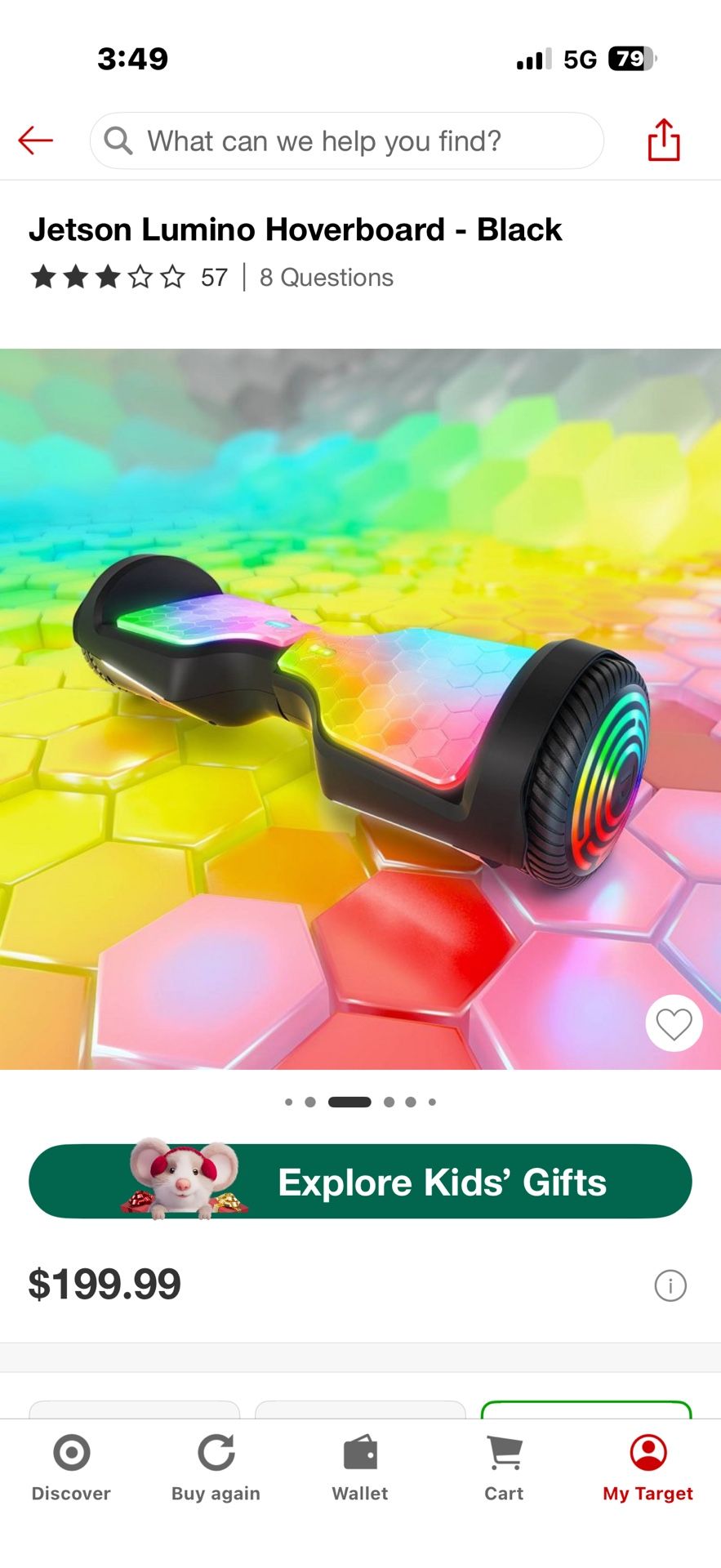 Judson Lumino Hover Board