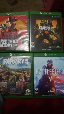 Xbox one games new condition