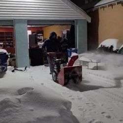 We clear snow at a good price