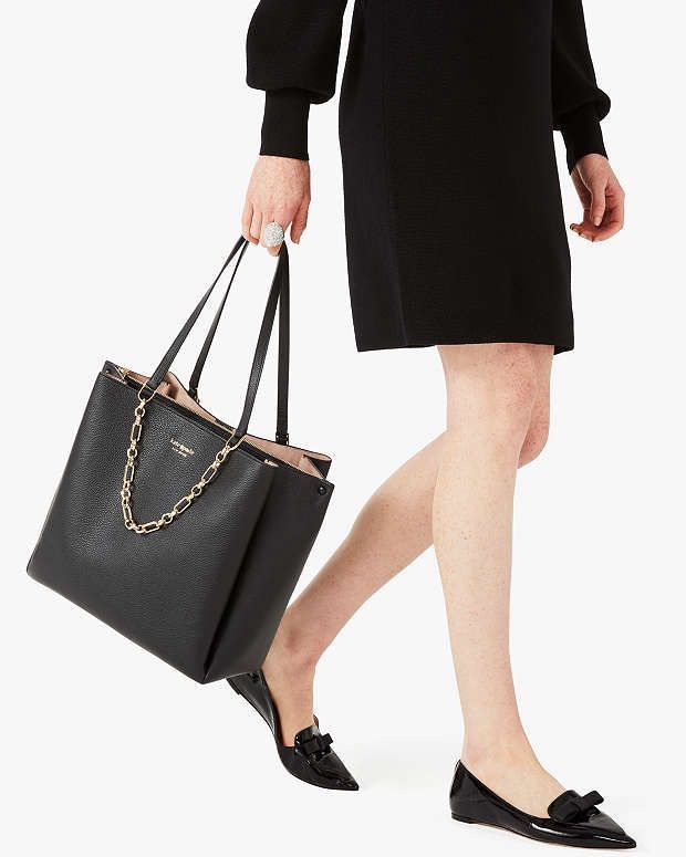 Black Kate Spade Tote Bag