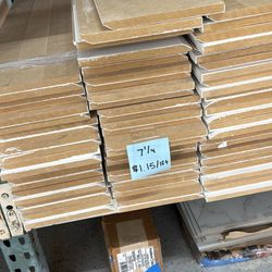 $1.15/lft Baseboards 7 1/4 Inch Moulding 