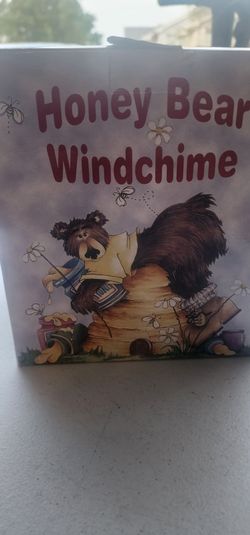 Honey Bear Windchime Brand New