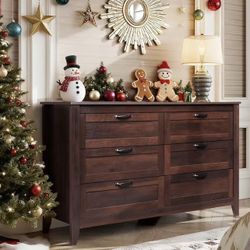 Wooden dresser for bedroom