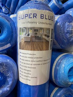 Standard 3-in-1 Flooring Underlayment     •    3mm thick with built-in moisture