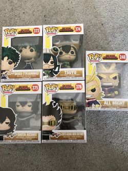 Funko pop my hero academia set of 5
