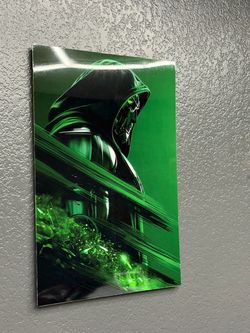 Dr Doom Custom Metal Print