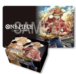 ONE PIECE Playmat and Storage Box Set - Monkey D Luffy