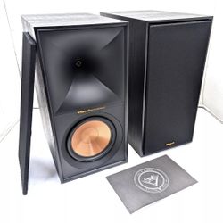 Klipsch Powerful (R-60M) Monitor/ Bookshelf Speakers (NEW)- 1” Aluminum LTS Tweeter, Premium Design, Tractrix Horn Technology 