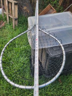 Fishing Landing Net with Aluminum Hoop