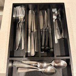 Silverware And Drawer Organizer