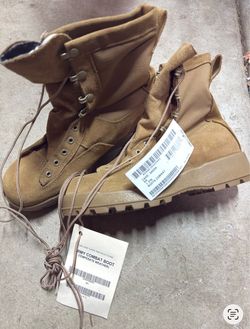 Army Combat Boots 9R TW/CW