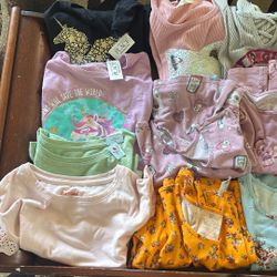 10-14 New Clothes/ 9 Dresses, 3 Jeans, 1 Legging, 2 Long Sleeve Shirt And 2 Short Sleeve Shirts. 