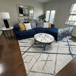 6 Piece Living Room Set with BONUS Rug