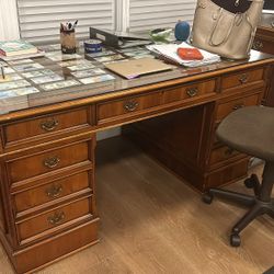 Antique Vintage Office Desk