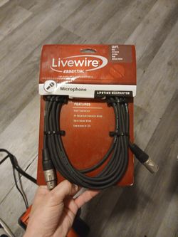 15 Ft Microphone Cable 