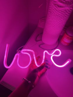Neon Love Sign 