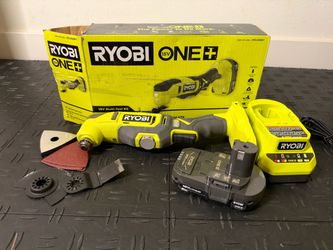RYOBI ONE+ 18V Cordless Oscillating Multi-Tool Kit with 2.0 Ah Battery and Charger