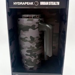 Brand New Hydrapeak Voyager 25oz Stainless Steel Insulated Bottle Urban Stealth