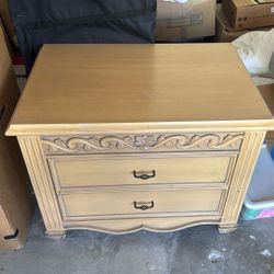 Armoire And Matching Nightstand