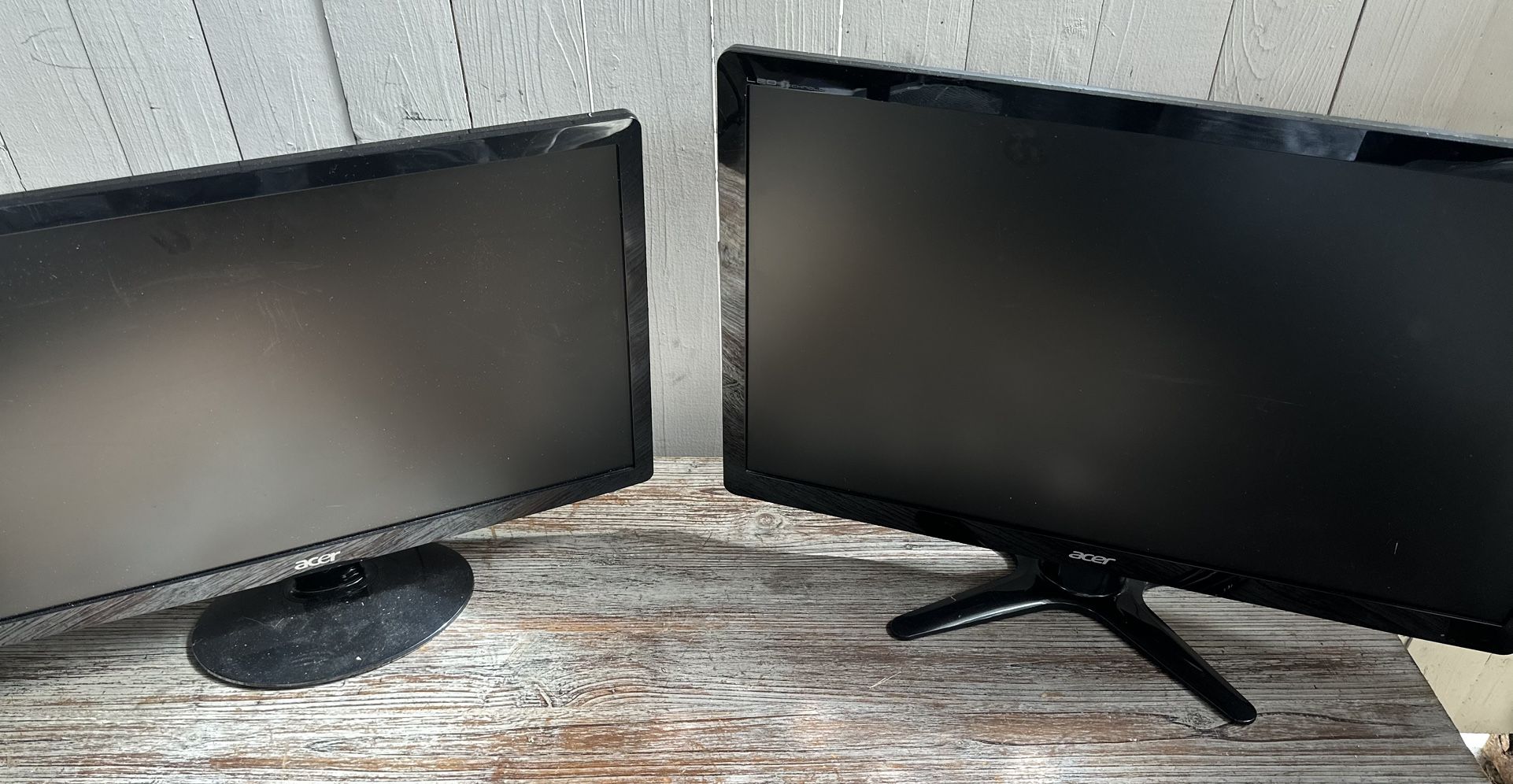 2 Acer Monitors