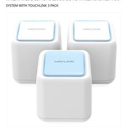 NETWORK - SMART PRODUCTS, MESH ROUTERS WAVLINK HALO BASE PRO AC1200 DUAL-BAND WHOLE HOME MESH WIFI SYSTEM WITH TOUCHLINK 3 PACK