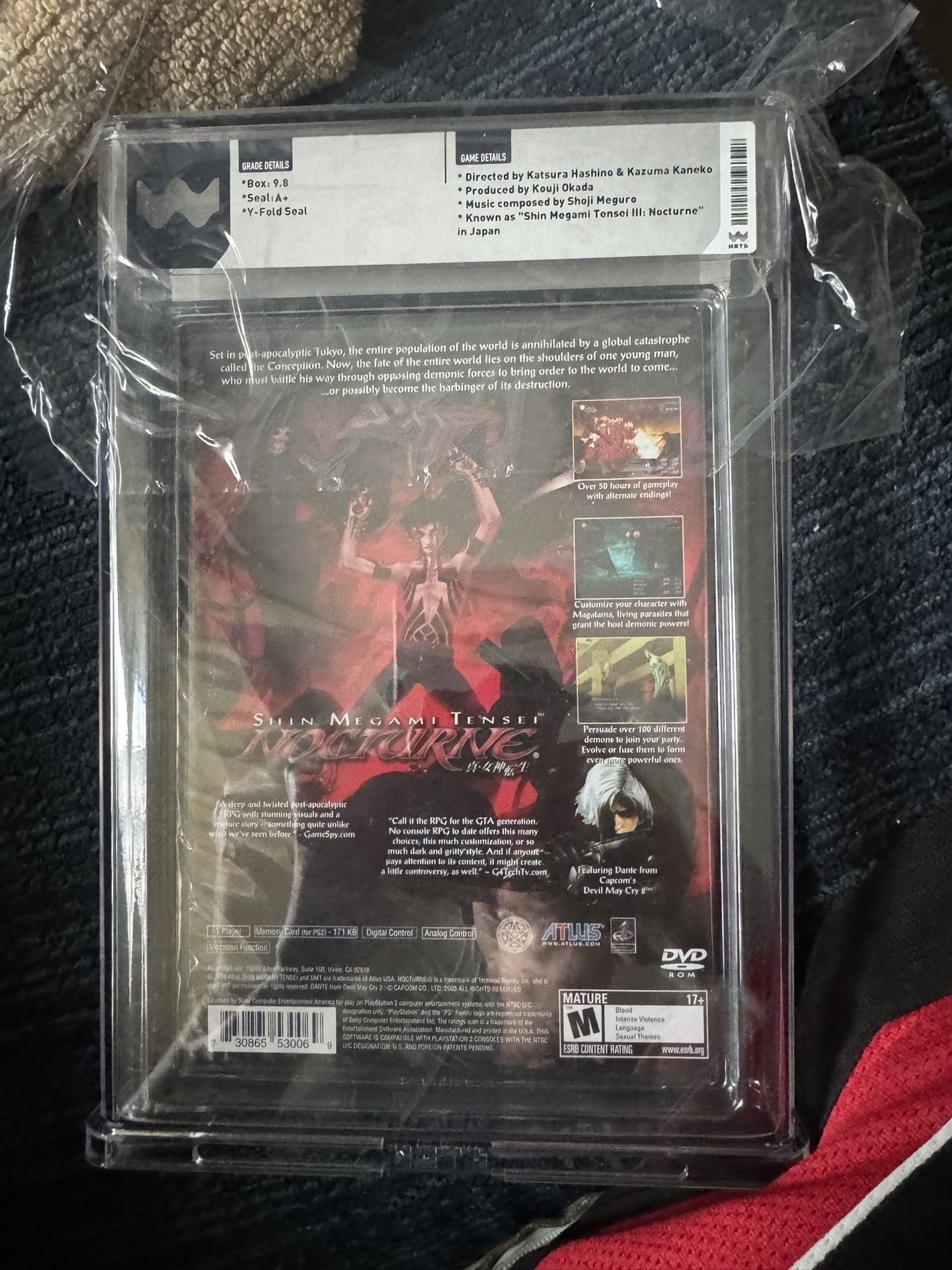 Shin Megami Tensei: Nocturne Graded WATA 9.8 A++ Factory Sealed