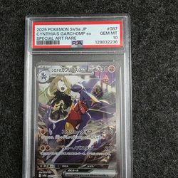 Cynthia's Garchomp ex, Japanese PSA 10