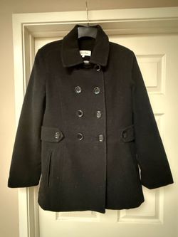 Black Calvin Klein ladies Peacoat