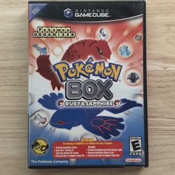 Pokemon Box Ruby & Sapphire GameCube USA (NTSC) Authentic and Working