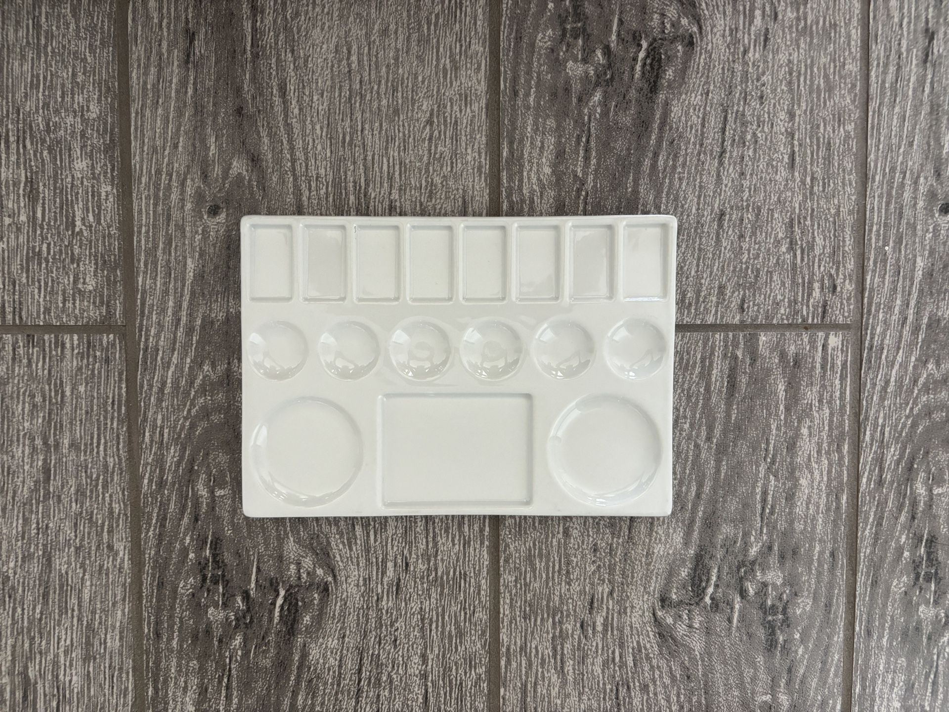 6.5 X 9.5 in Ceramic Paint Palette