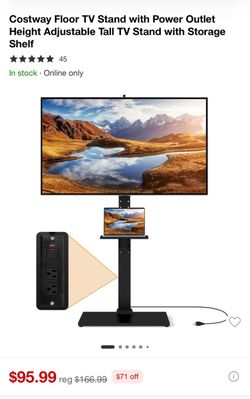 Floor TV Stand - open box
