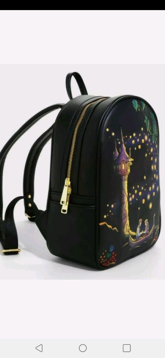 Loungefly Disney Tangled Lantern Light Up Mini Backpack