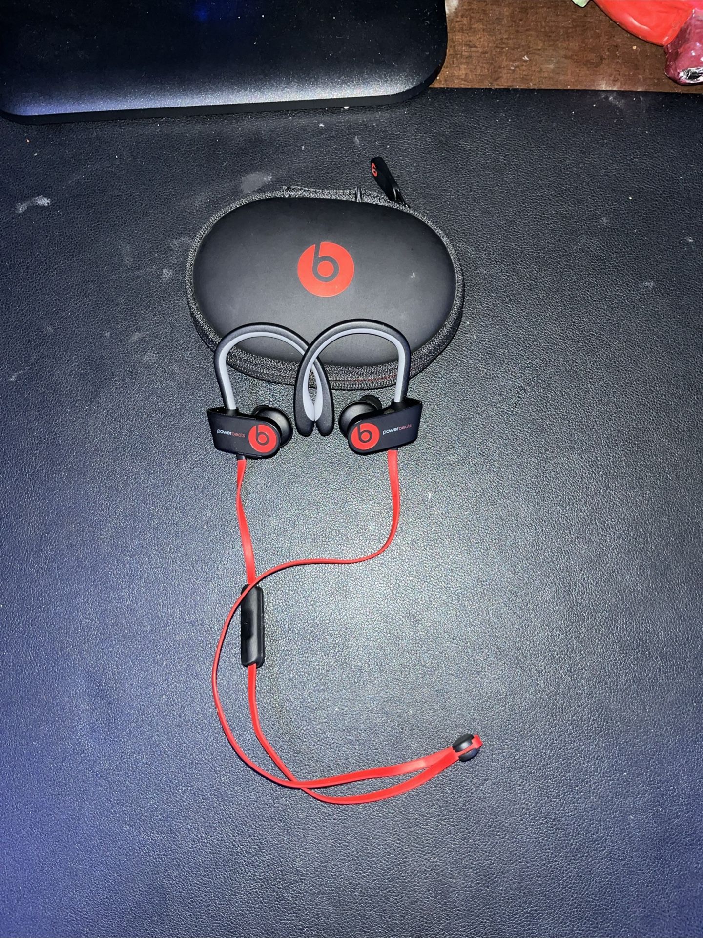 Beats by Dr. Dre Powerbeats3 Wireless Ear-Hook Headphones - Black and Red