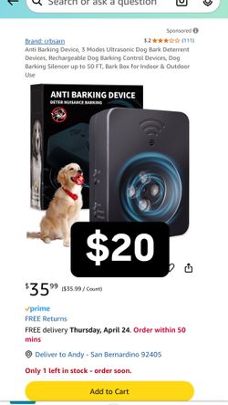 Anti barking device