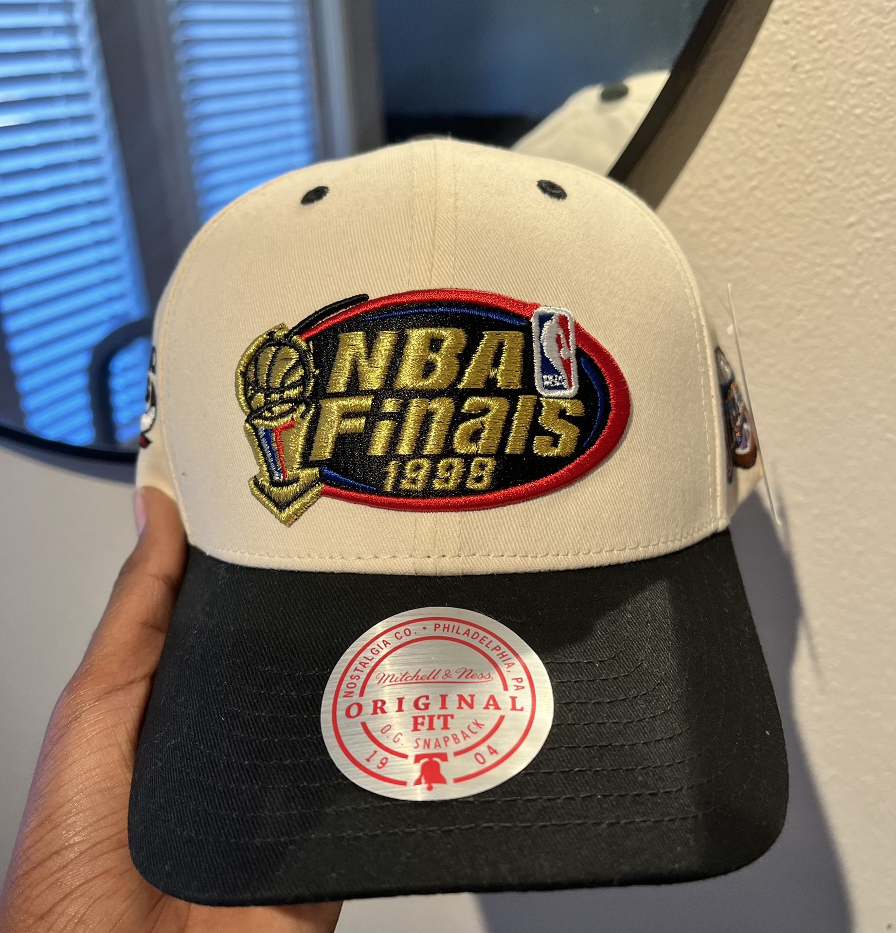 1998 NBA FINALS MITCHELL & NESS HAT
