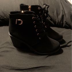 NEW: Black Boots- Size 9 