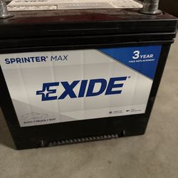 Exide Car Battery