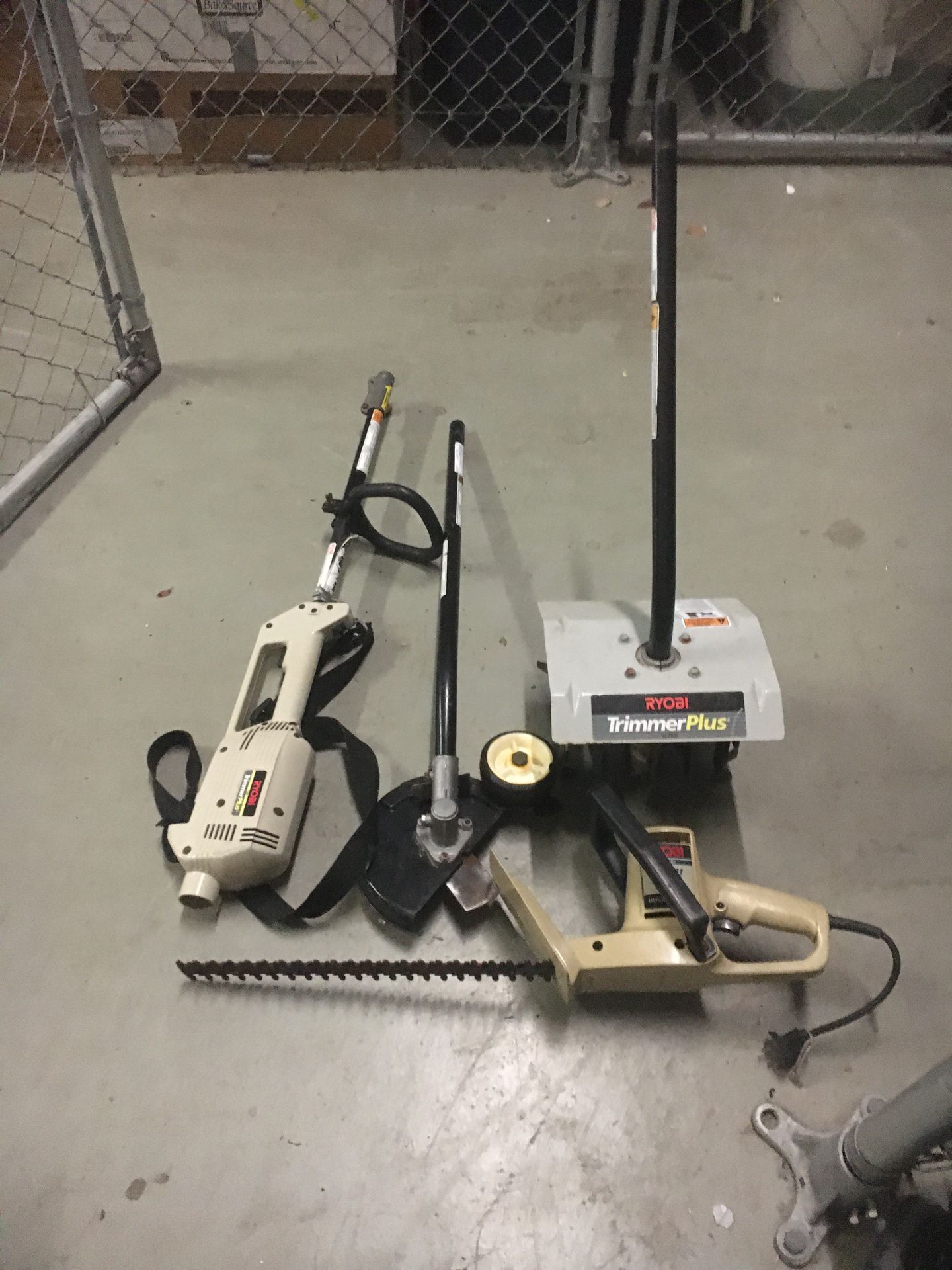 Ryobi trimmer plus,edger ,tiller