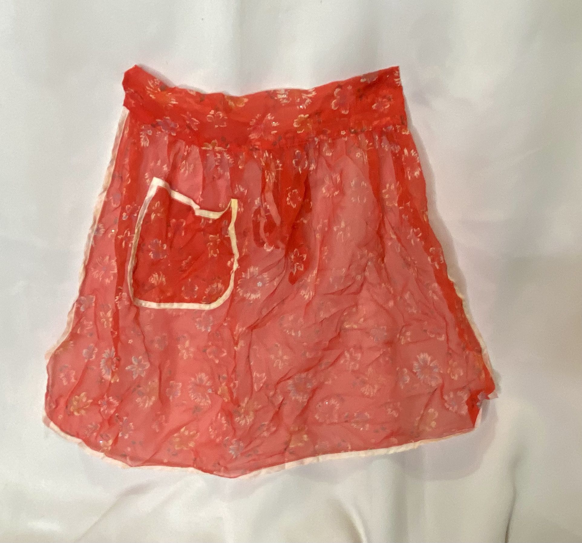 Vintage Holiday Apron 
