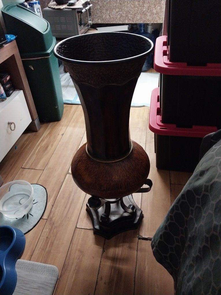Metal Decorative Vase 45 Dollars