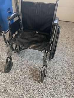 Standard Manual Wheelchair Black