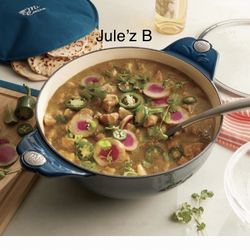 Princess House Olla De 5 Qts De Hierro Forjado Nueva En Su Caja 