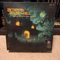 Betrayal At House On The Hill Board Game 