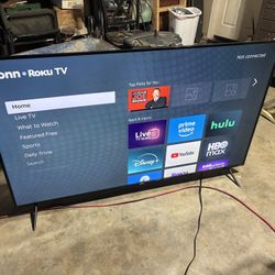 65” Onn Roku Tv