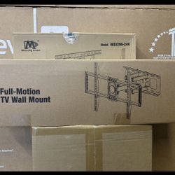 Full Motion BRAND NEW TV WALL MOUNT