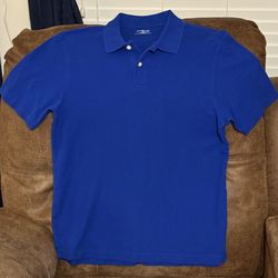 Men’s Royal Blue Polo - Size Medium   
