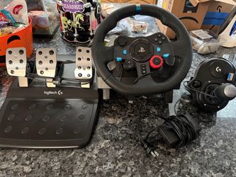 SonyXLogitech Gaming Wheel