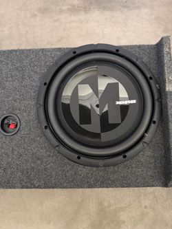 Memphis Audio Dual Subwoofer Enclosure  Box
