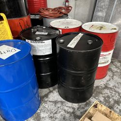 10 Empty 55 Gal Drums