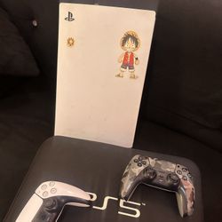 PS5 With Two Controller